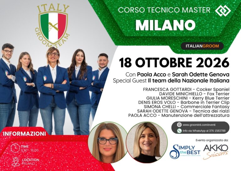 MILANO – CORSO TECNICO MASTER