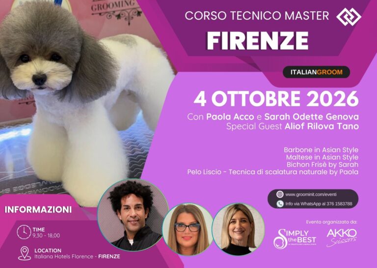 FIRENZE – CORSO TECNICO MASTER